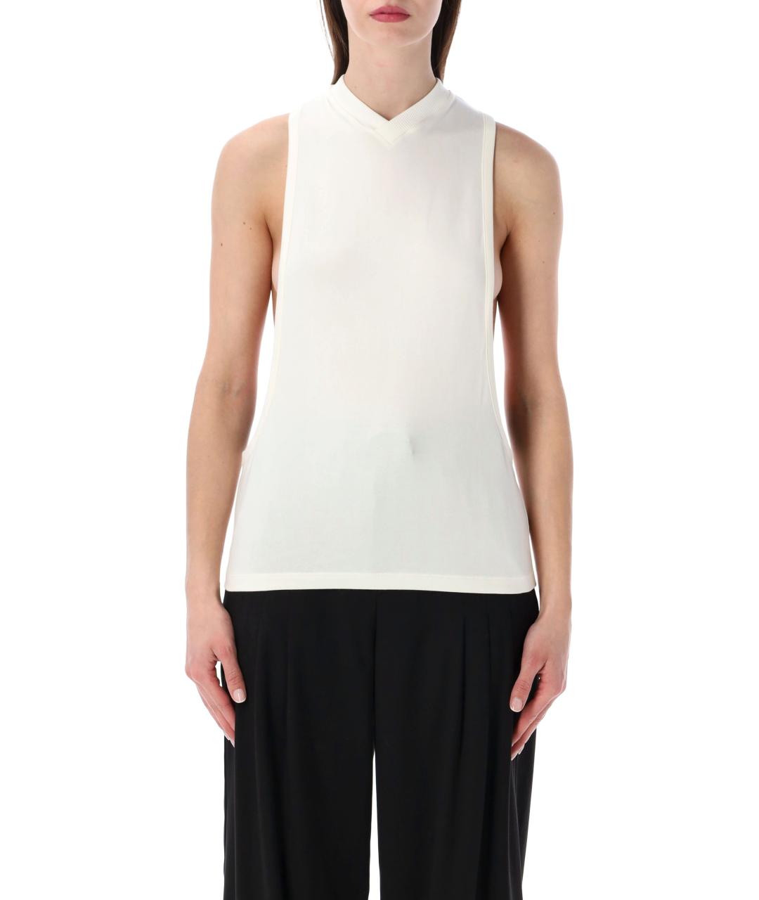 VERSACE Белая хлопковая майка, фото 1