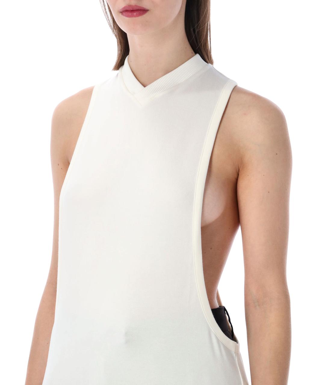 VERSACE Белая хлопковая майка, фото 3