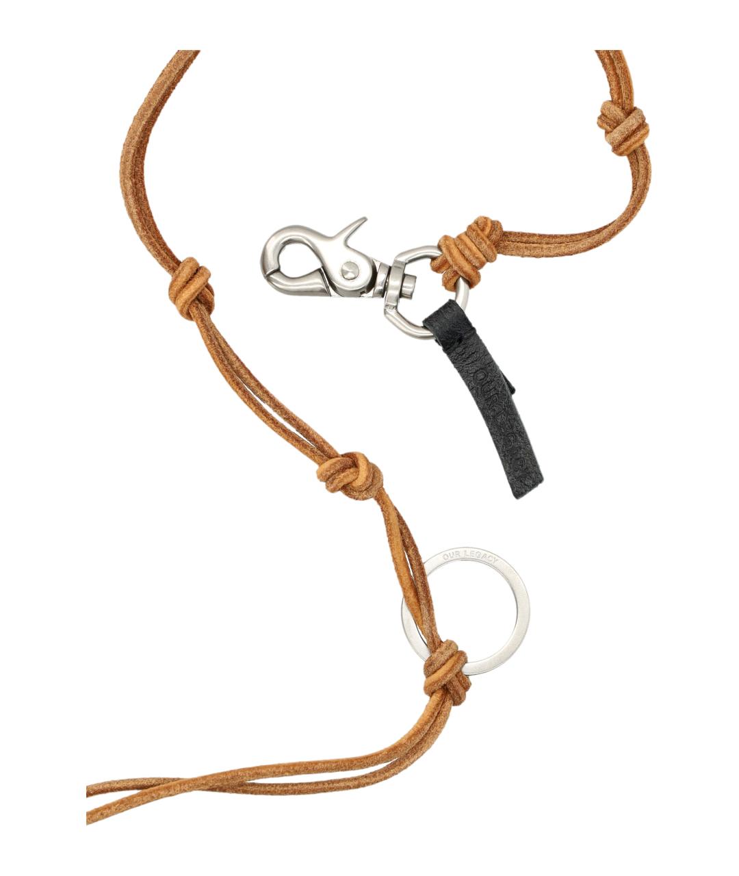 OUR LEGACY Бежевый брелок, фото 2