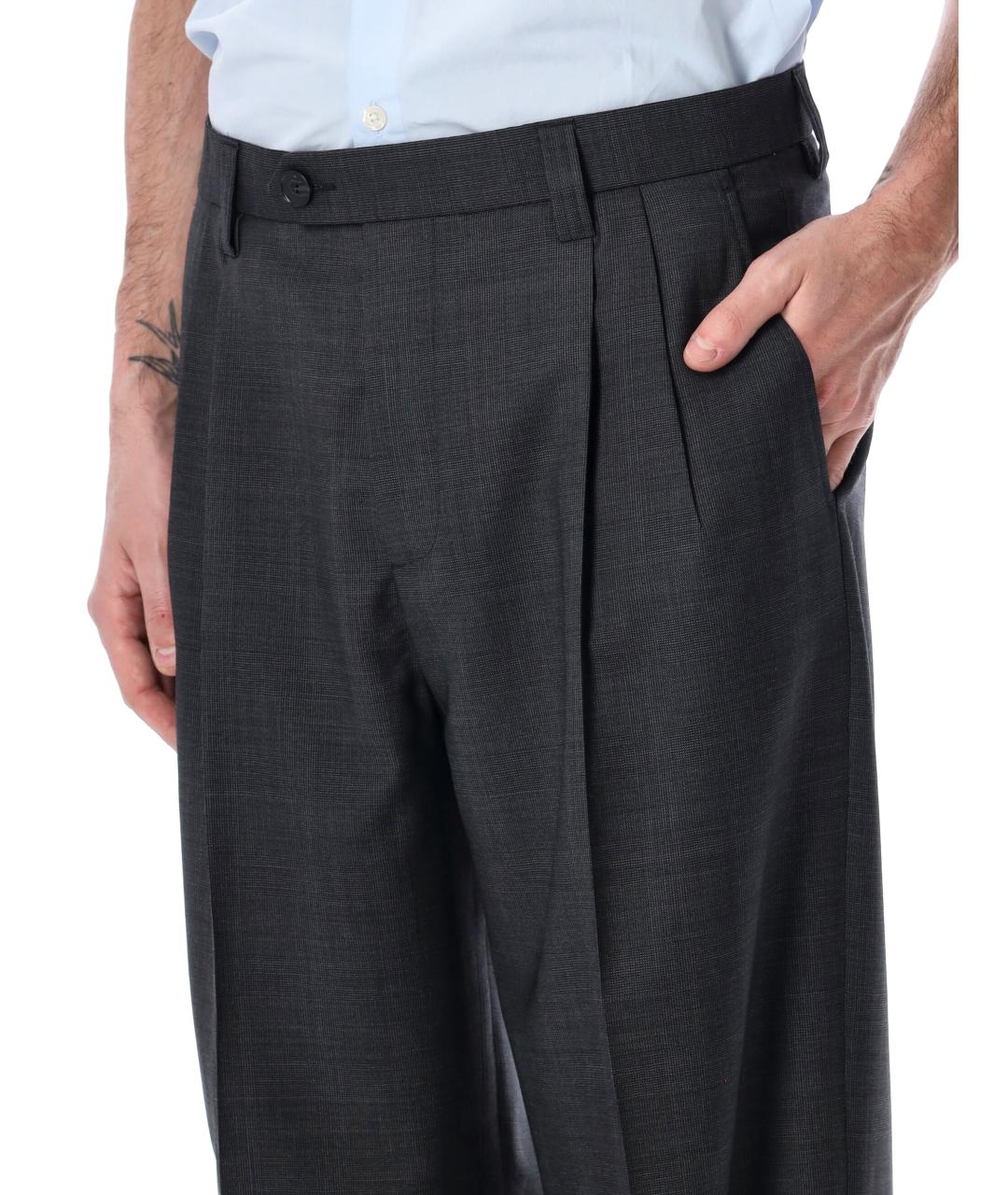 MFPEN Серые шерстяные повседневные брюки, фото 3