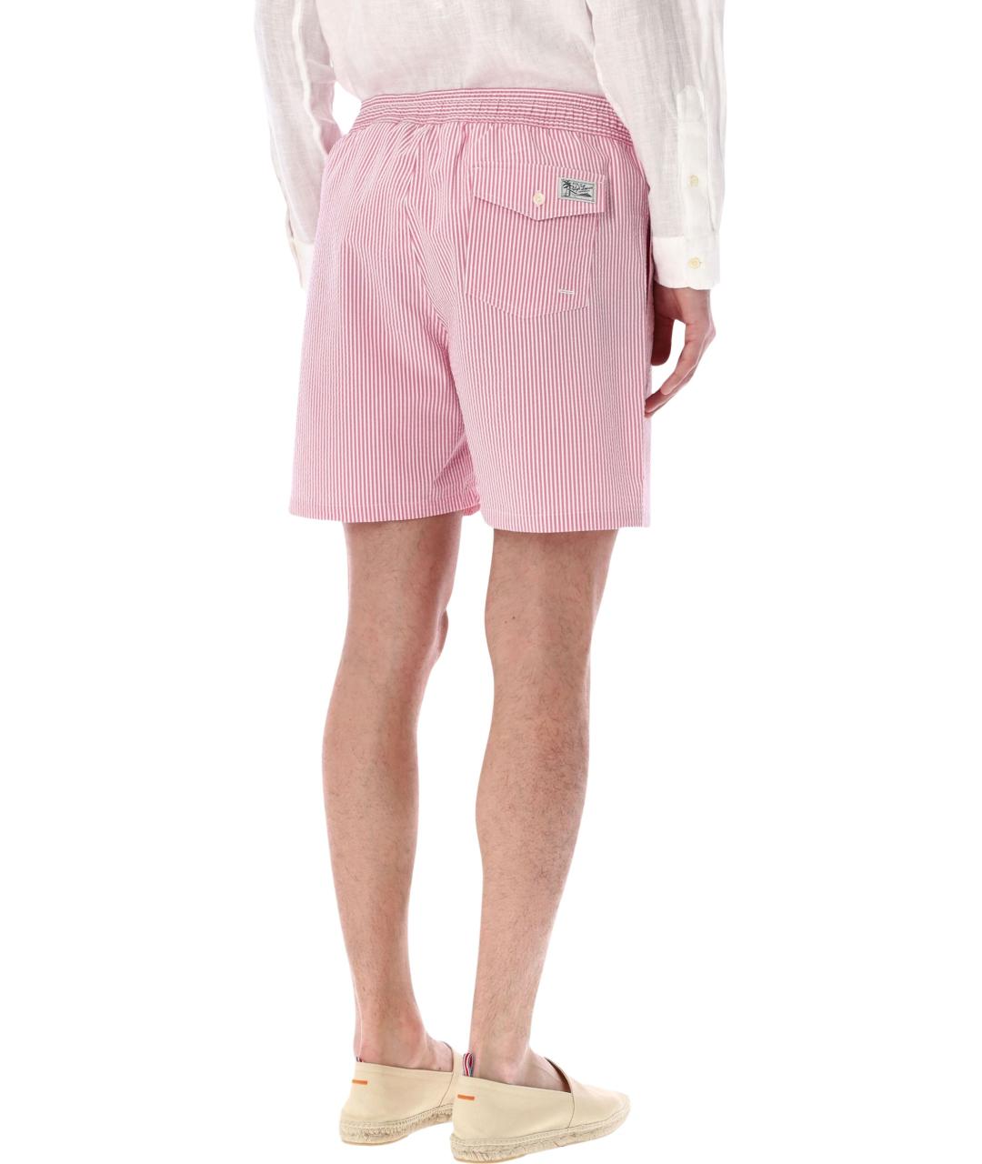 POLO RALPH LAUREN Розовые хлопковые шорты, фото 2