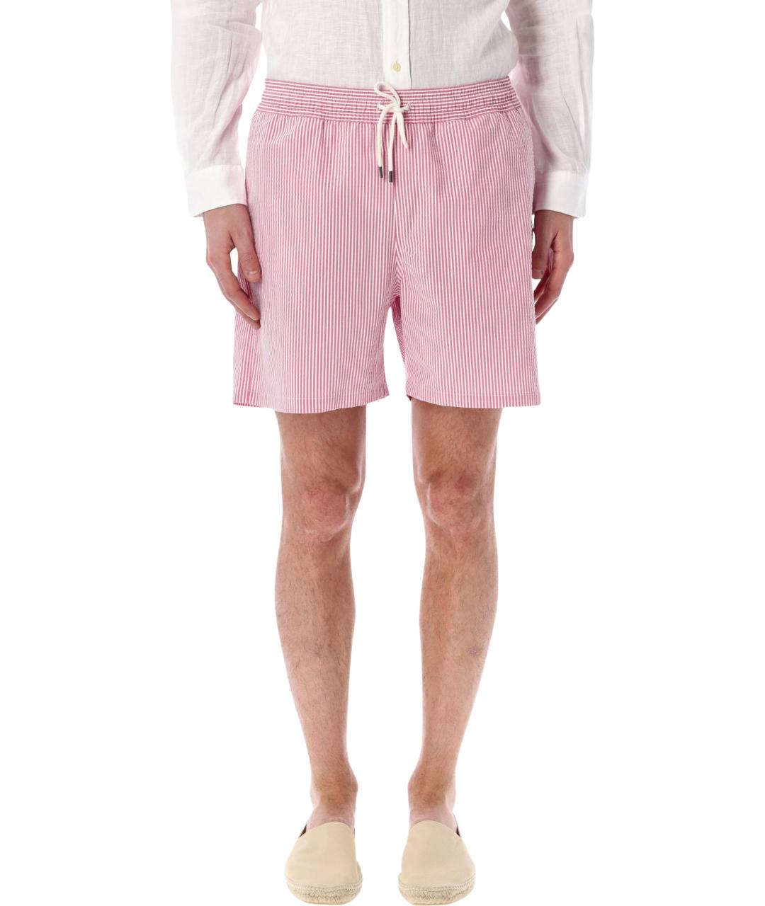 POLO RALPH LAUREN Розовые хлопковые шорты, фото 1