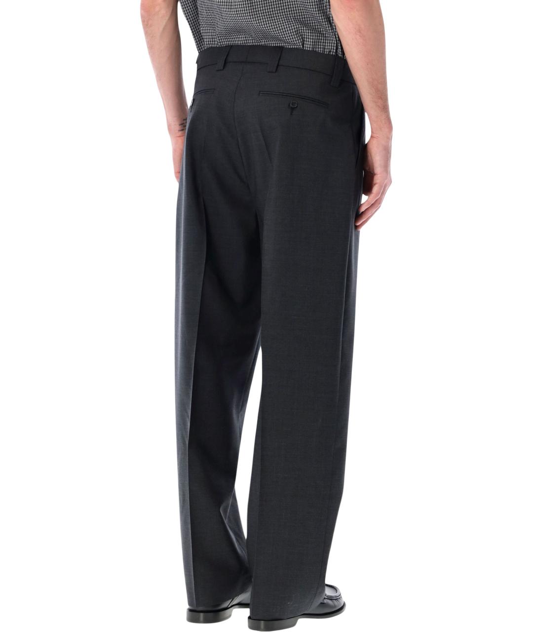 MFPEN Серые шерстяные классические брюки, фото 2