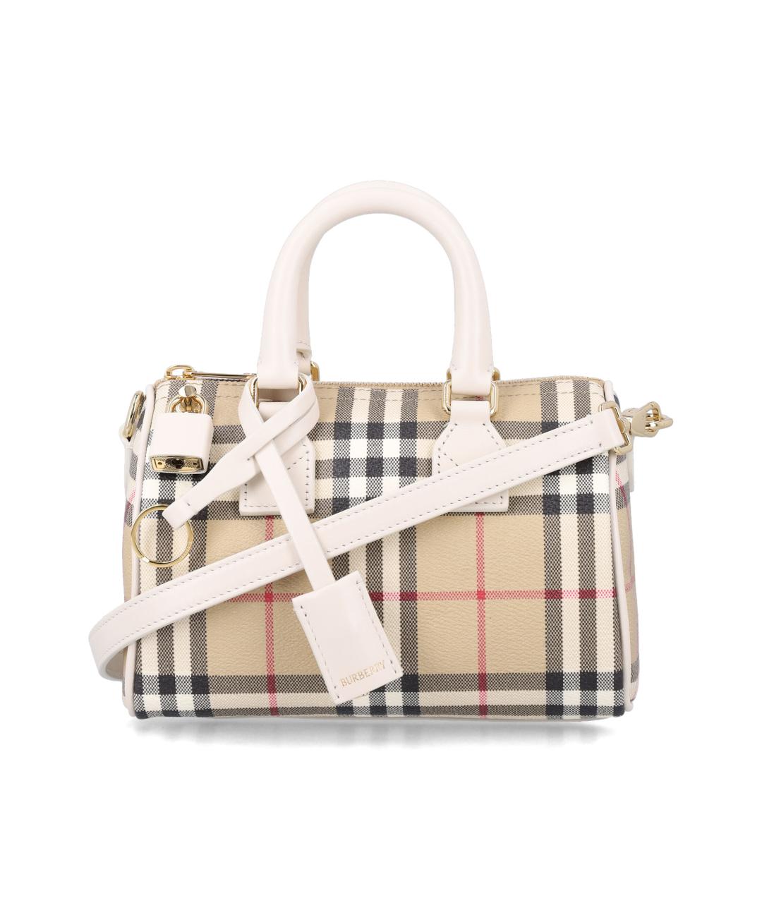 BURBERRY Бежевая сумка тоут, фото 1