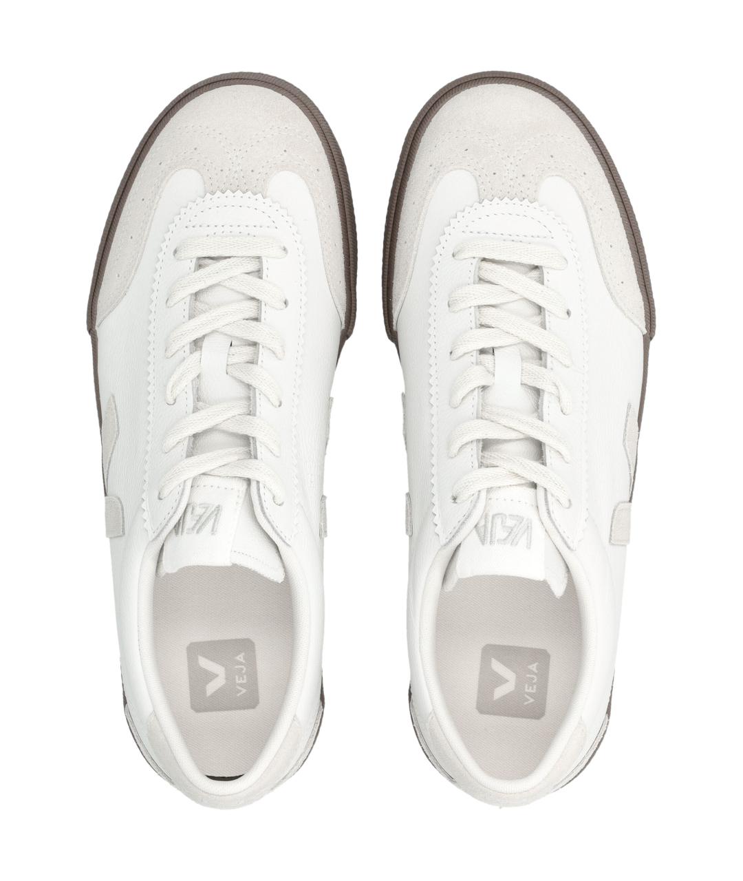 VEJA Белые кожаные низкие кроссовки / кеды, фото 2