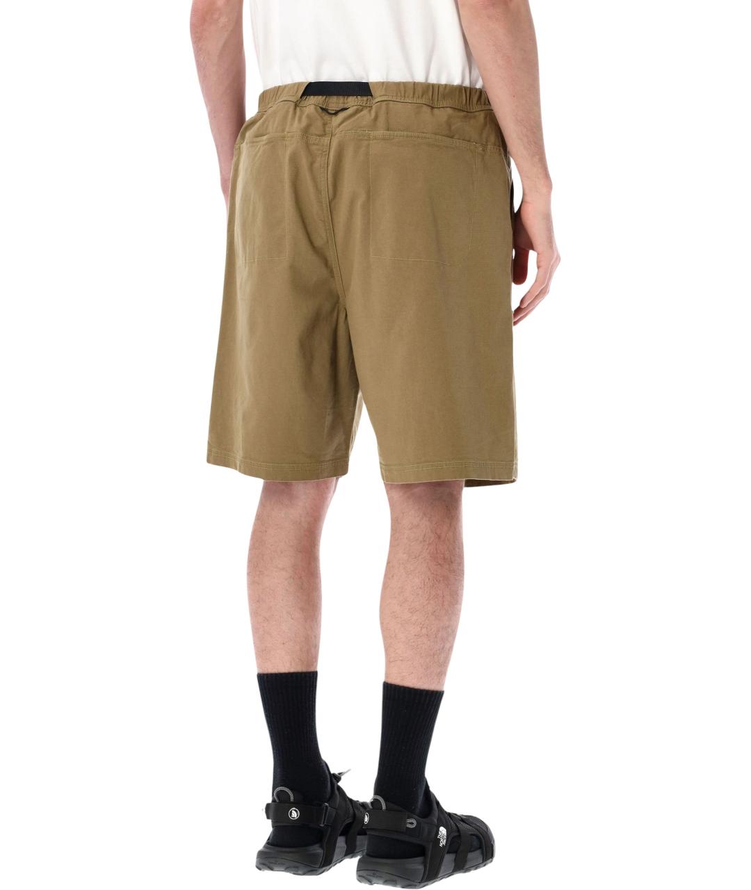 THE NORTH FACE Коричневые хлопковые шорты, фото 2