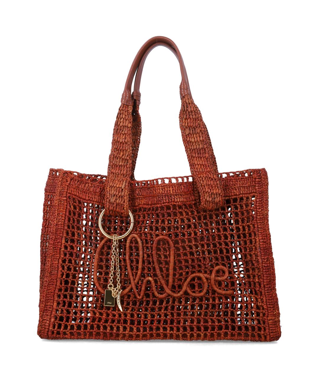 CHLOE Коричневая сумка тоут, фото 1