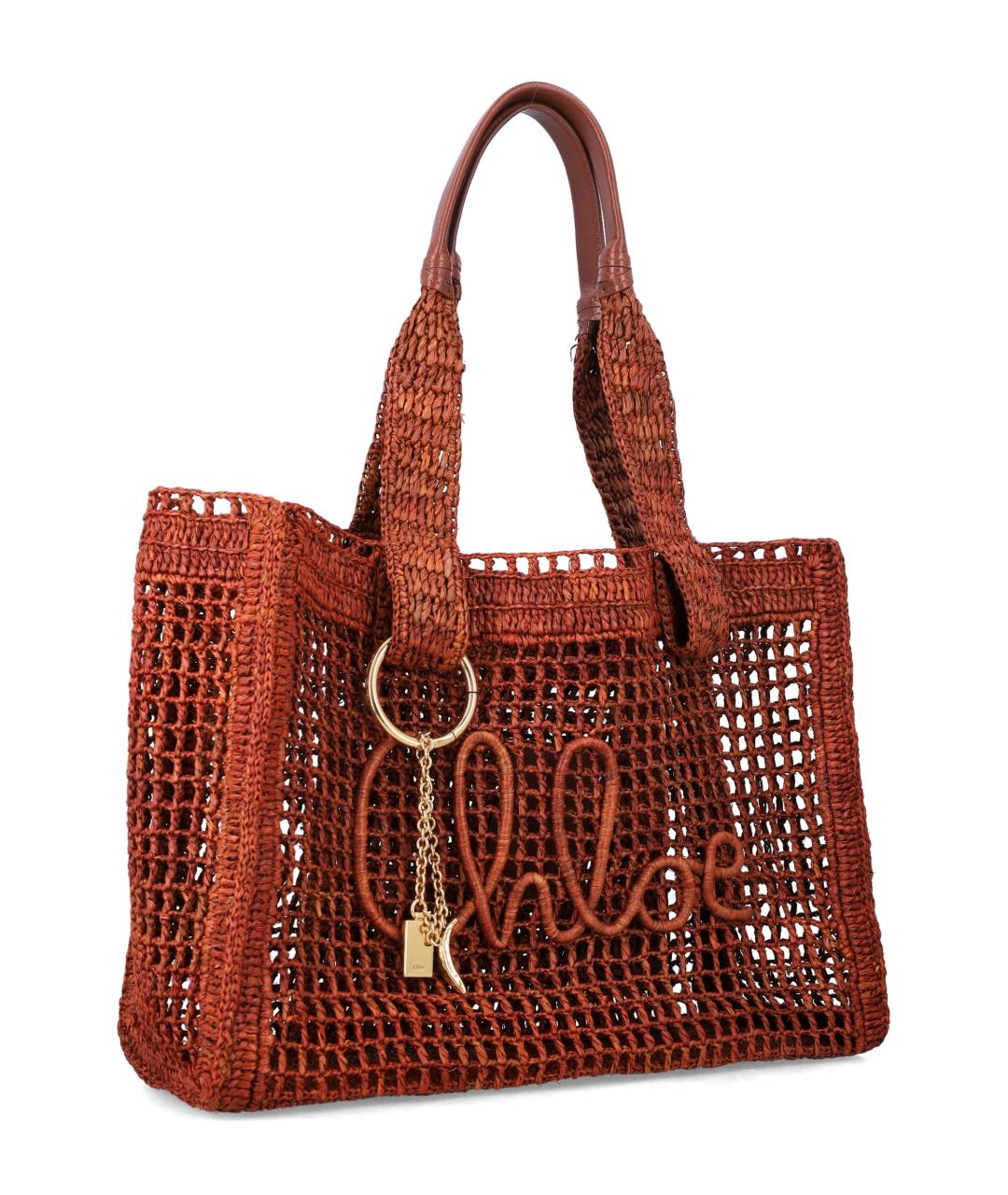 CHLOE Коричневая сумка тоут, фото 2