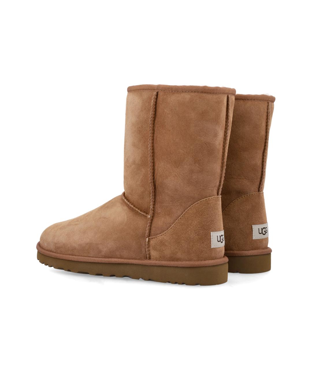 UGG AUSTRALIA Коричневые замшевые высокие ботинки, фото 4