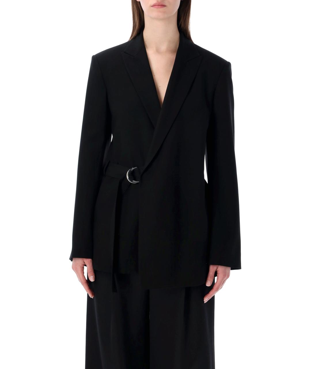 LOEWE Черный шерстяной жакет/пиджак, фото 1