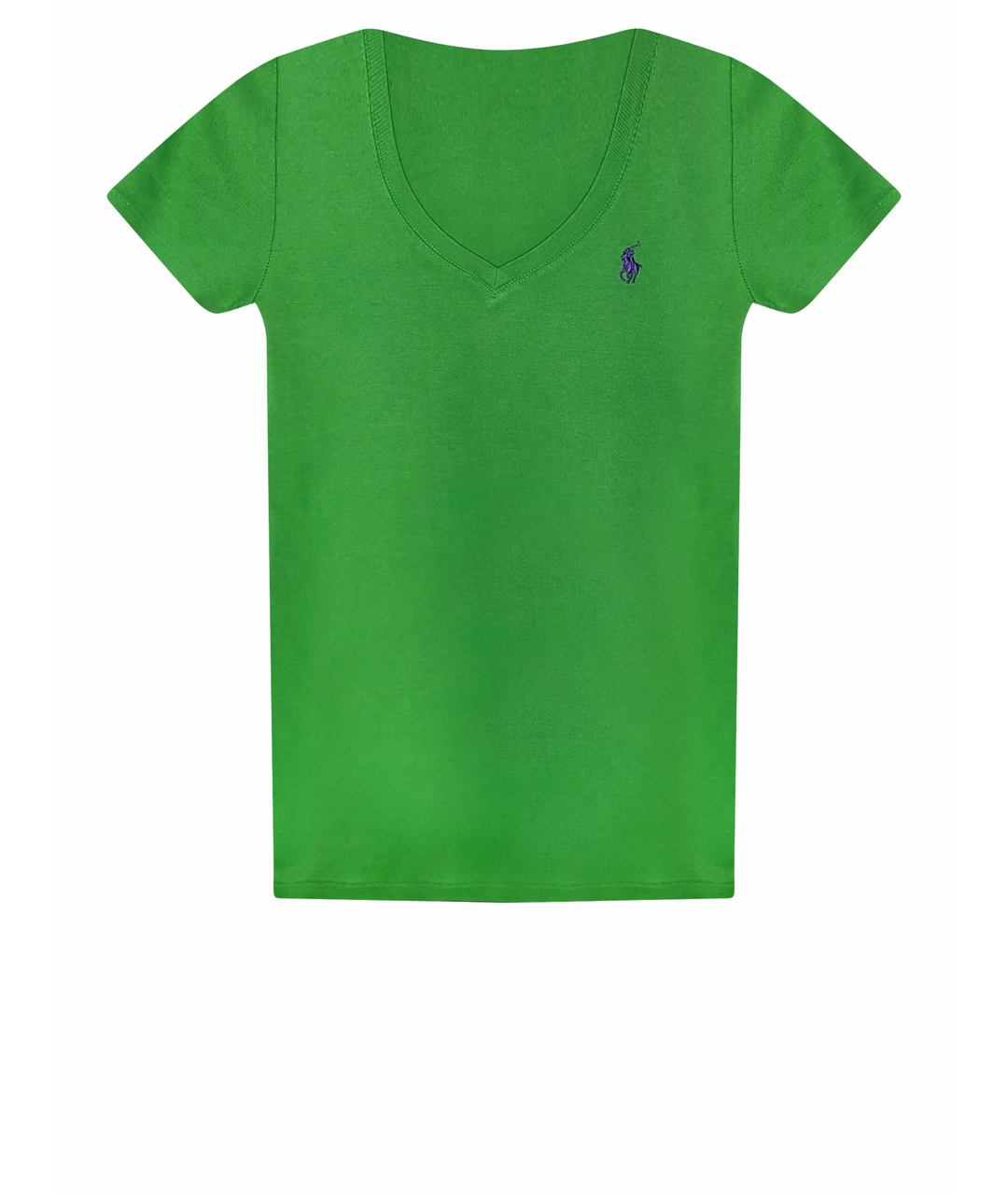 RALPH LAUREN Зеленая хлопковая футболка, фото 1