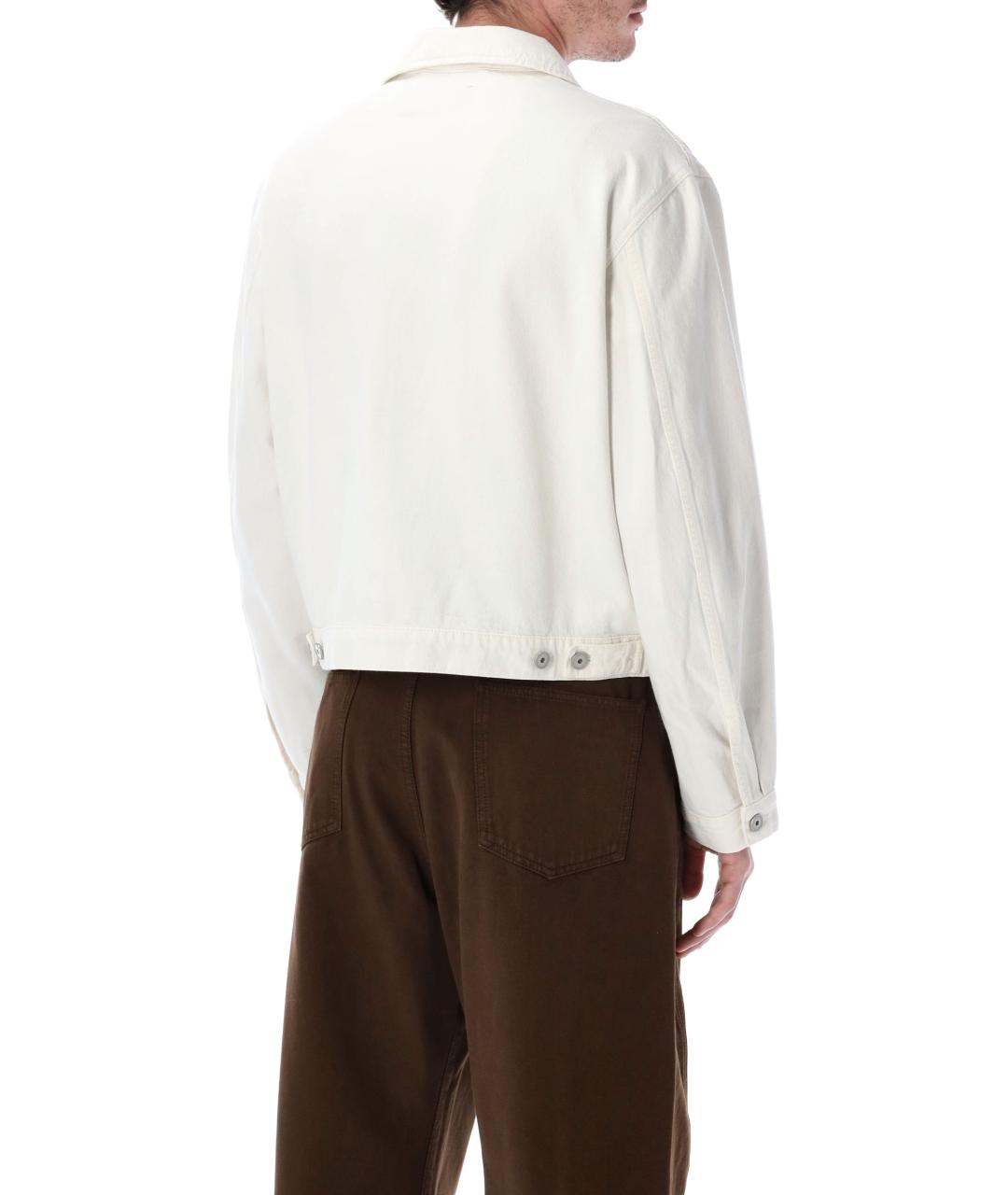 LEMAIRE Белая хлопковая куртка, фото 2