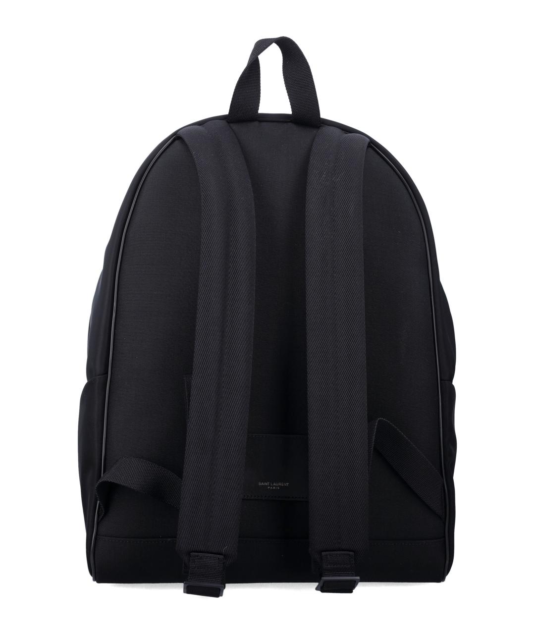 SAINT LAURENT Черный синтетический рюкзак, фото 3