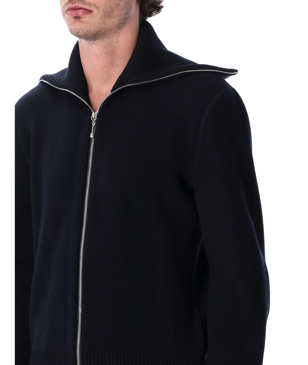 BOTTEGA VENETA Темно-синий шерстяной кардиган, фото 3