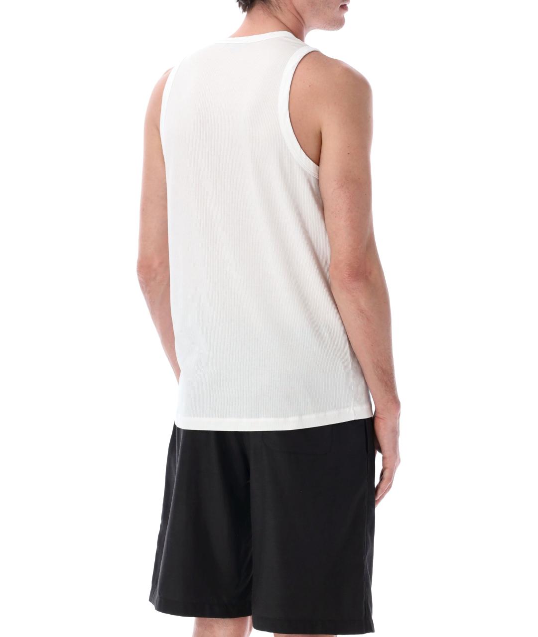 JAMES PERSE Белая хлопковая майка, фото 2