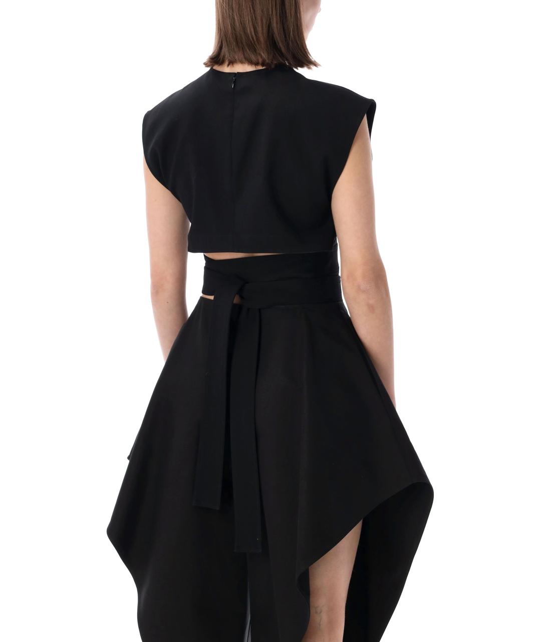 ALAIA Черная шерстяная майка, фото 2