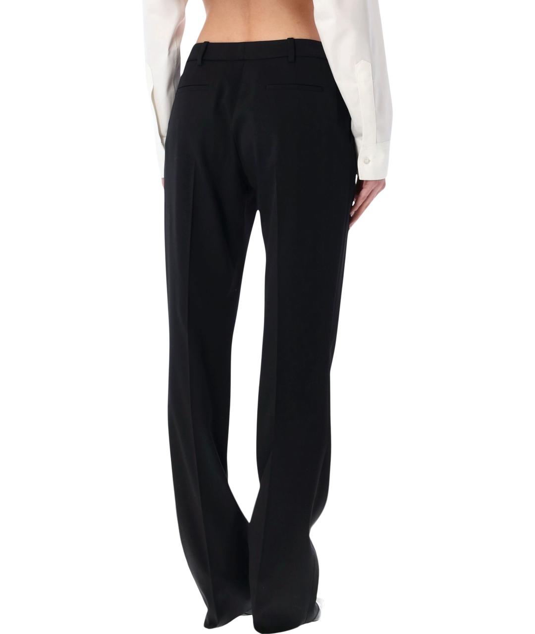 BALENCIAGA Черные шерстяные брюки узкие, фото 2