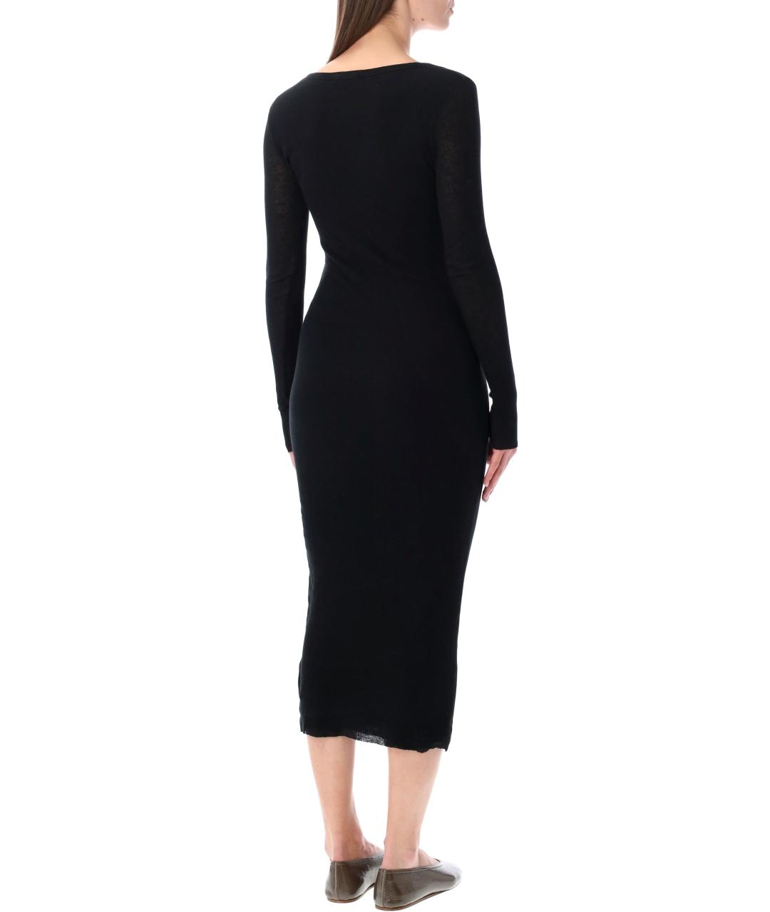 JAMES PERSE Черное хлопковое платье, фото 2