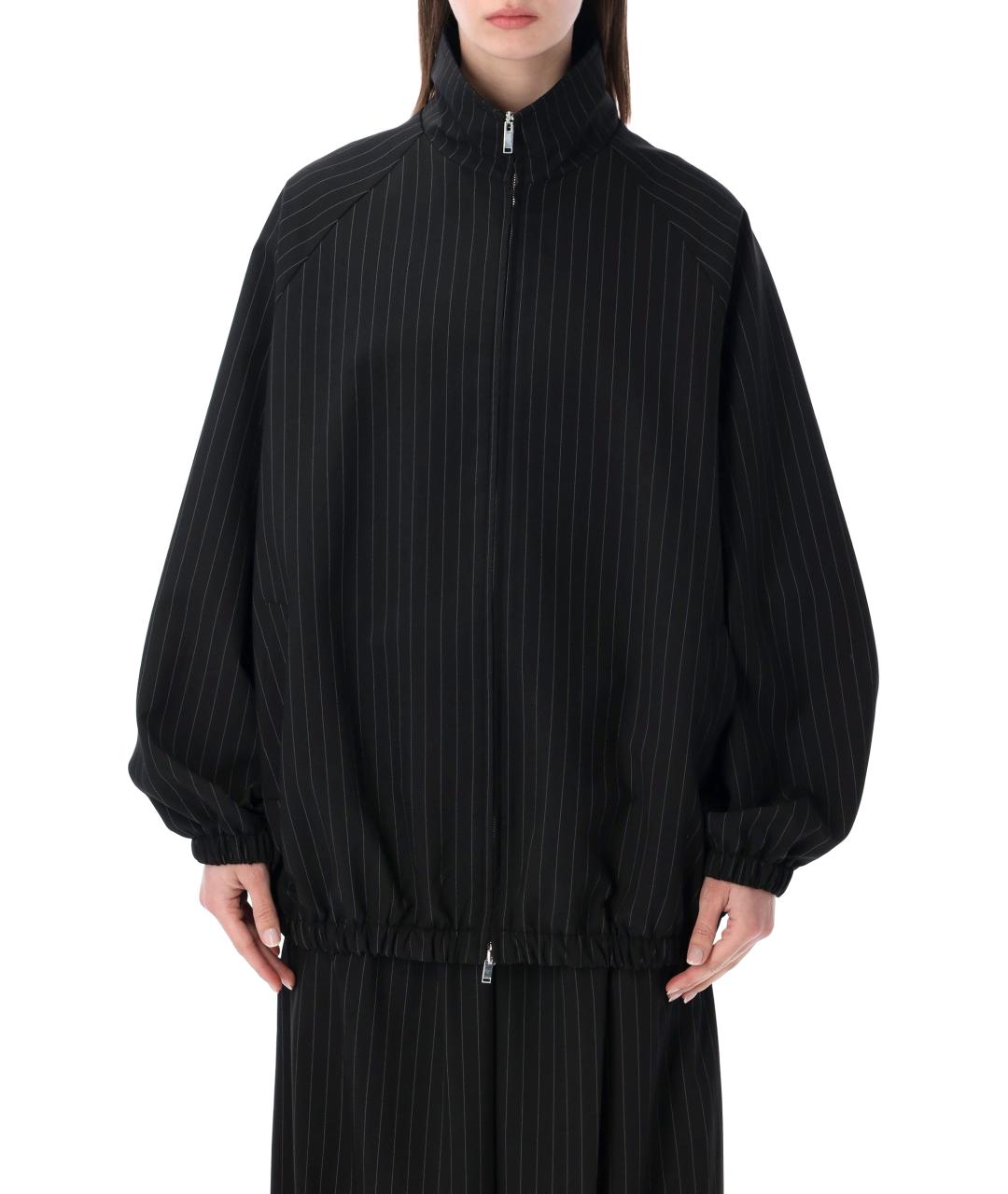 THE FRANKIE SHOP Черная полиэстеровая куртка, фото 1