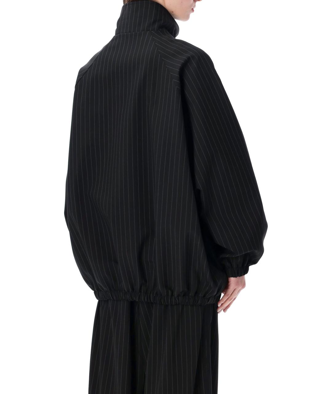 THE FRANKIE SHOP Черная полиэстеровая куртка, фото 2