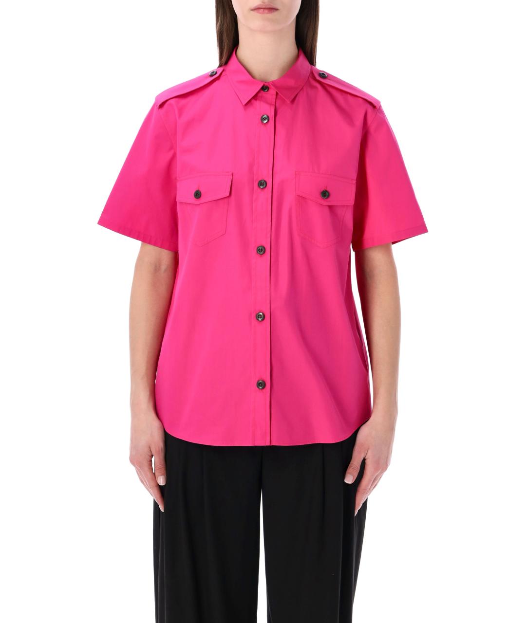 PRADA Фуксия рубашка, фото 1