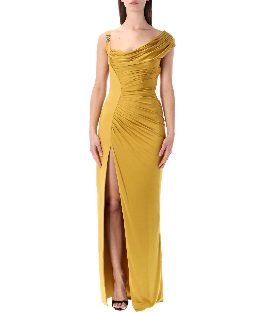 VERSACE Вискозное вечернее платье, фото 1