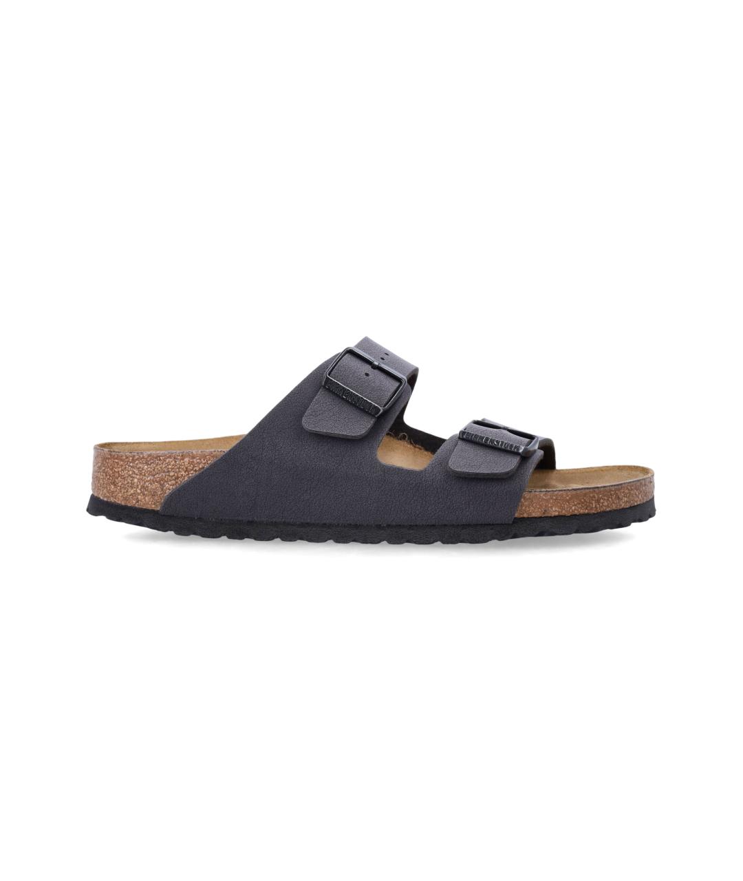 BIRKENSTOCK Синие замшевые сандалии, фото 1