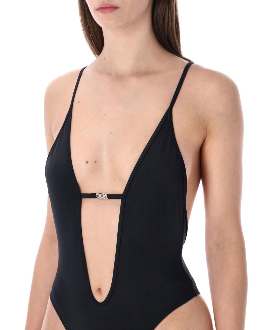 DIESEL Черный полиамидовый купальник, фото 3