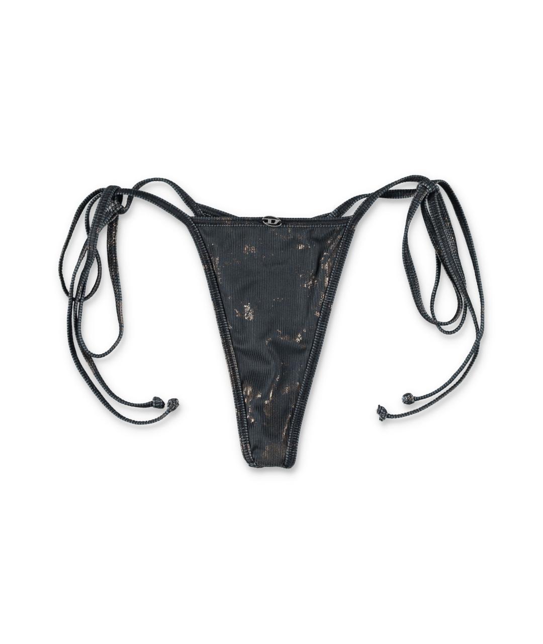 DIESEL Черный полиэстеровый купальник, фото 1