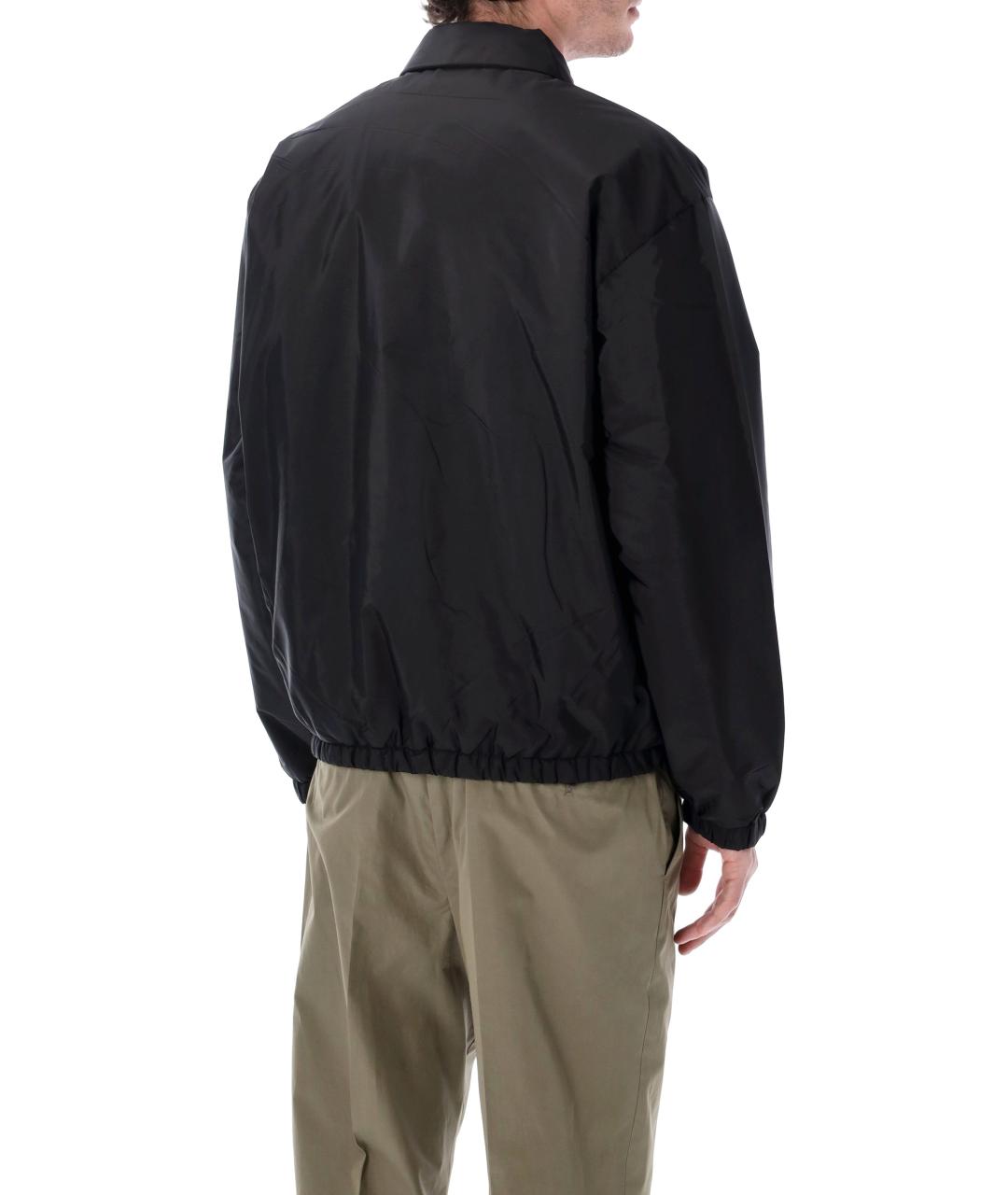 PRADA Черная полиамидовая куртка, фото 2