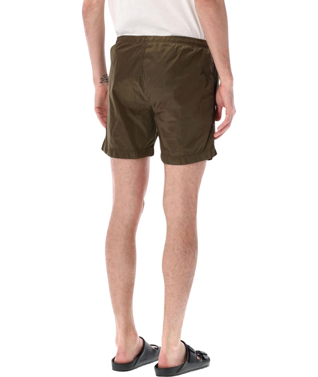 CP COMPANY Зеленые полиамидовые плавки, фото 2