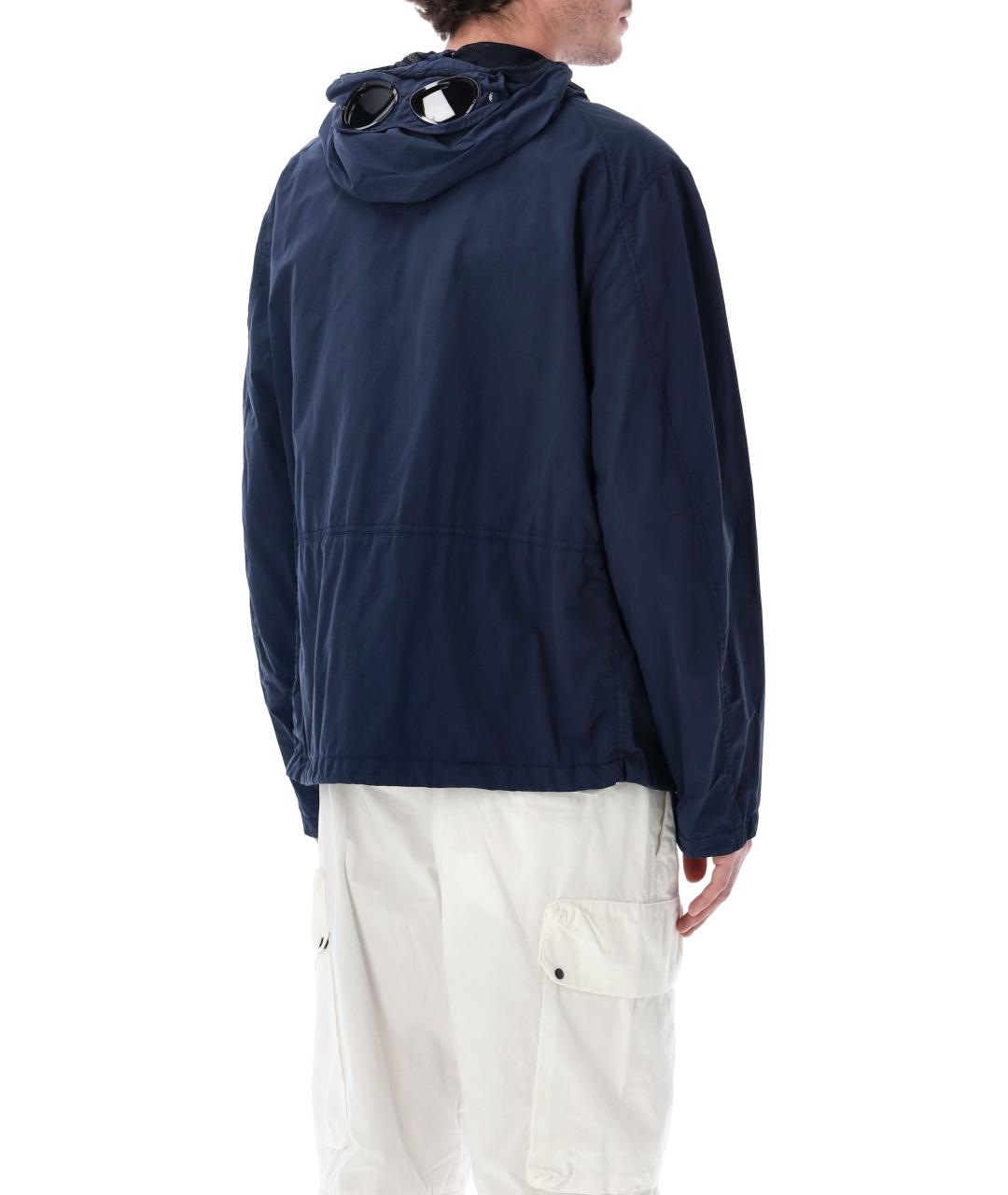 CP COMPANY Синяя полиамидовая куртка, фото 2