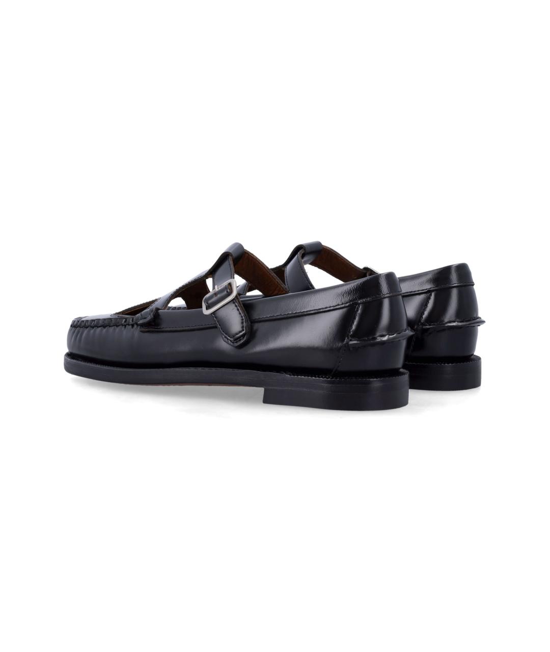 SEBAGO Черные кожаные лоферы, фото 3