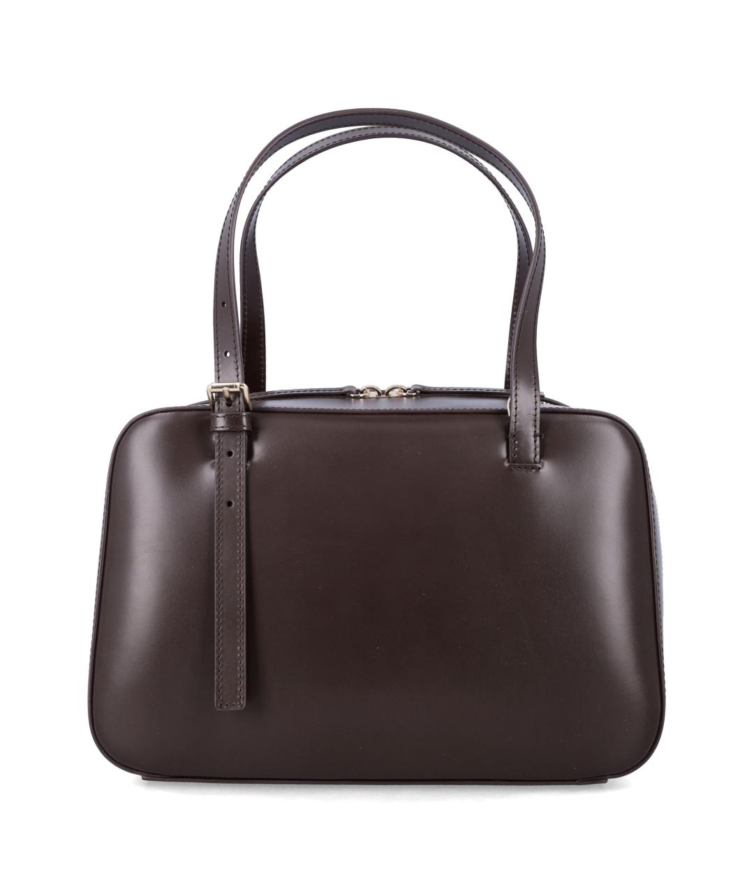 A.P.C. Коричневая кожаная сумка тоут, фото 3