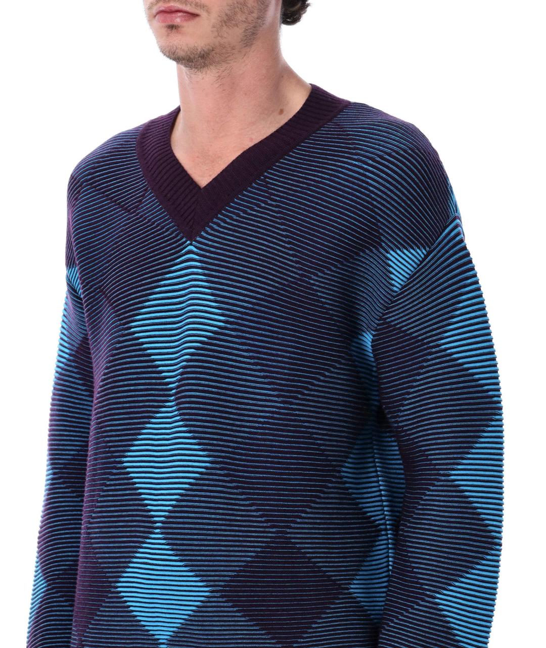 DRIES VAN NOTEN Мульти шерстяной джемпер / свитер, фото 3