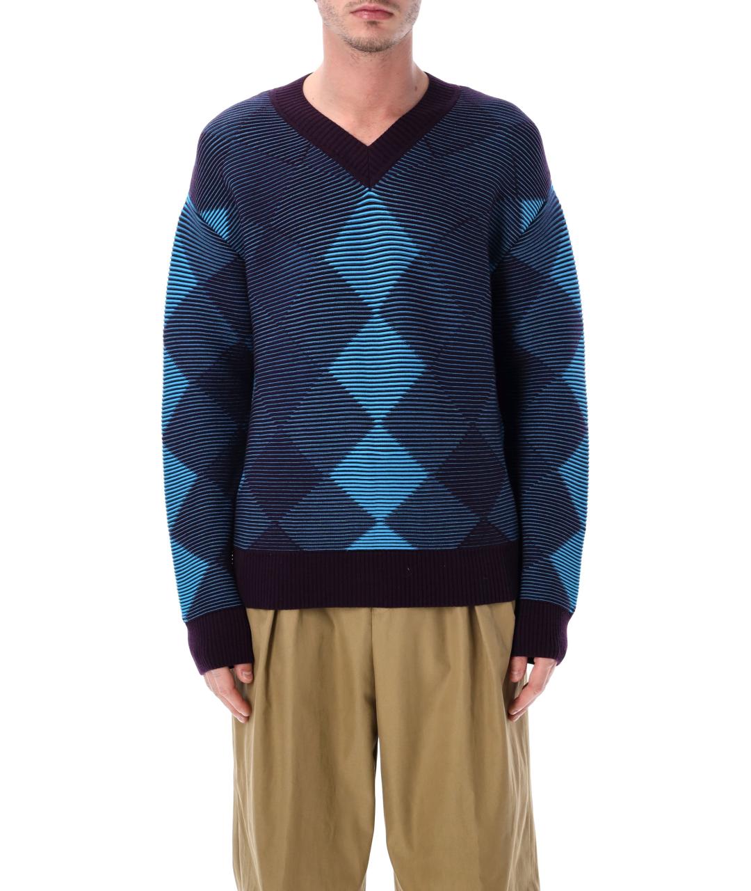 DRIES VAN NOTEN Мульти шерстяной джемпер / свитер, фото 1