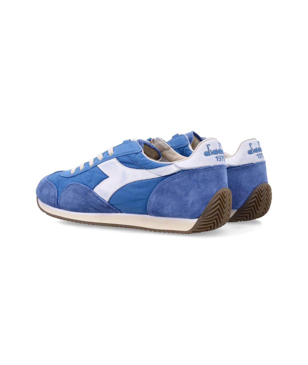 DIADORA HERITAGE Синие кожаные кроссовки, фото 4