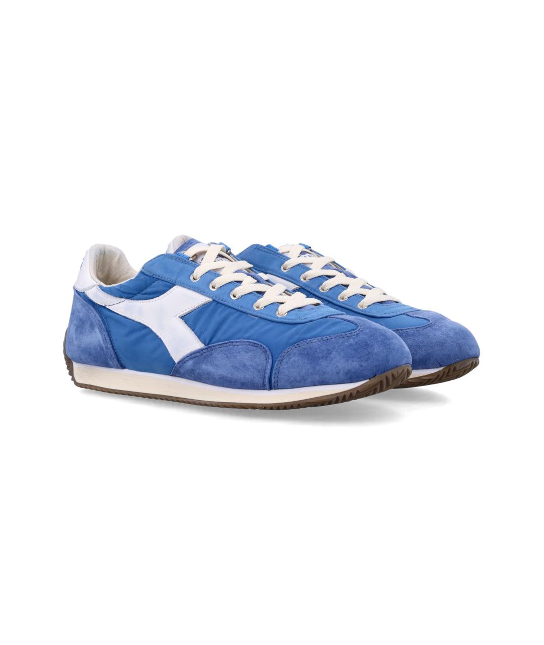 DIADORA HERITAGE Синие кожаные кроссовки, фото 3