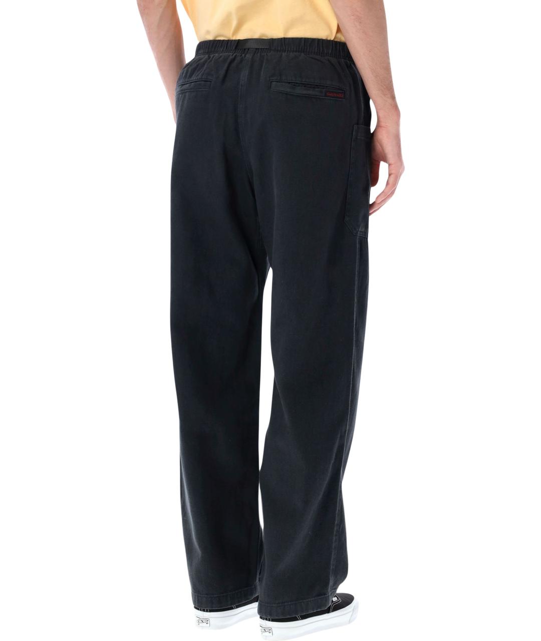 GRAMICCI Темно-синие льняные повседневные брюки, фото 2