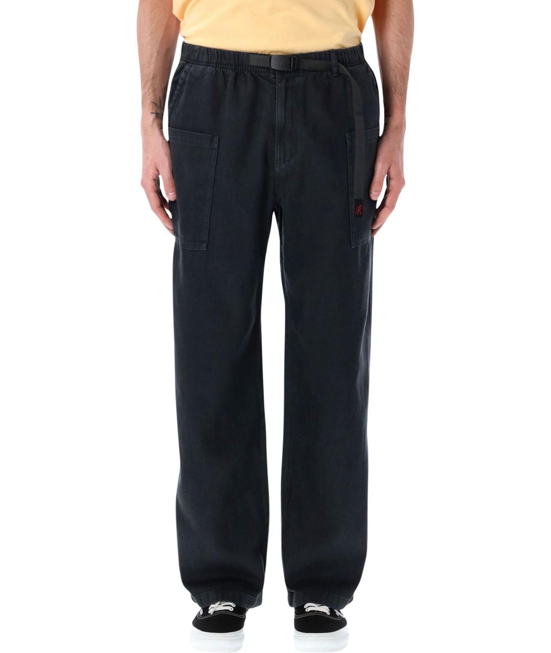 GRAMICCI Темно-синие льняные повседневные брюки, фото 1