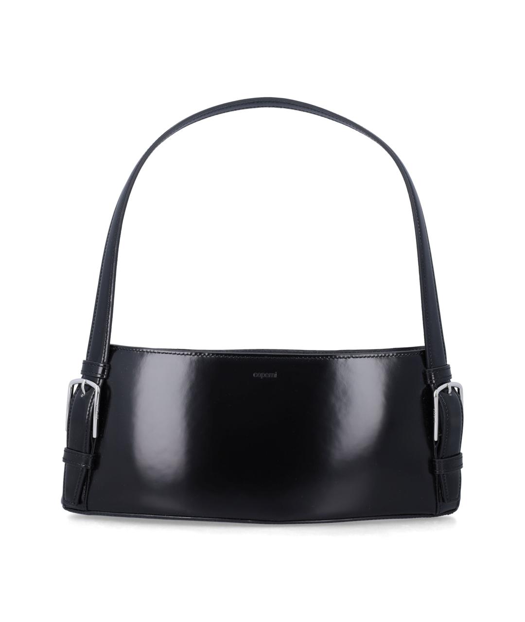 COPERNI Черная кожаная сумка с короткими ручками, фото 1