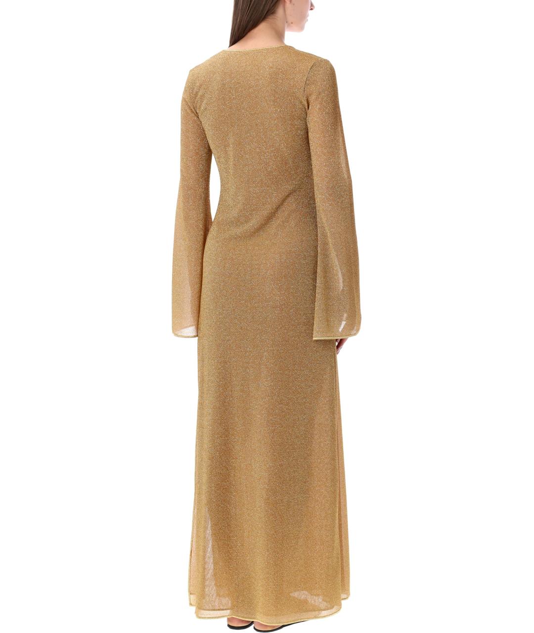 OSEREE Золотое полиамидовое платье, фото 2