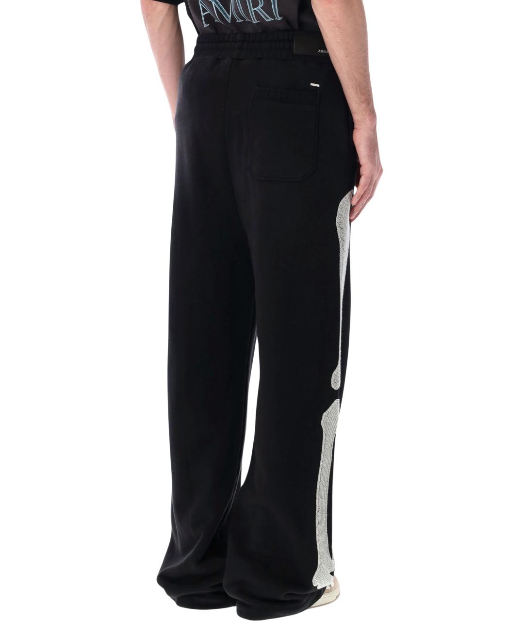 AMIRI Черные хлопковые повседневные брюки, фото 2