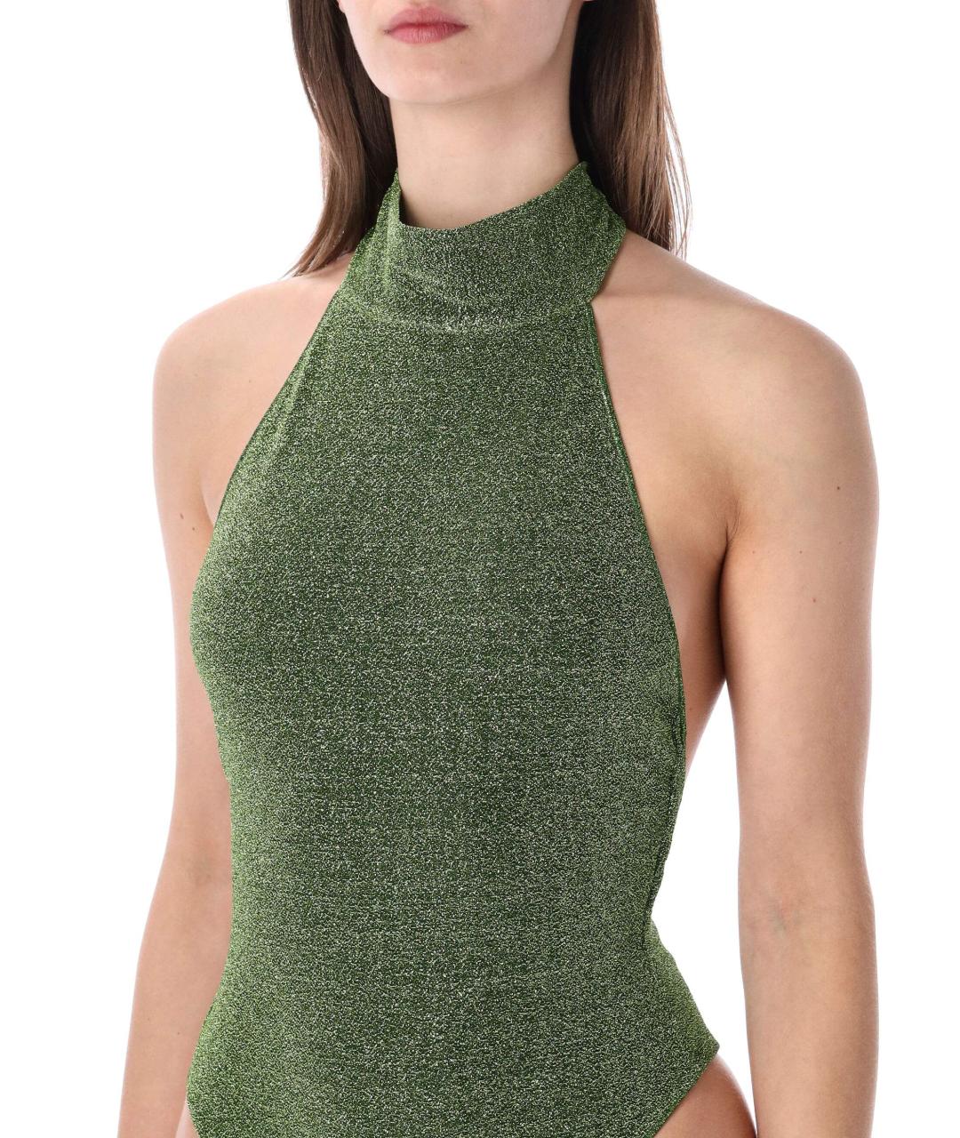 OSEREE Зеленый полиамидовый купальник, фото 3