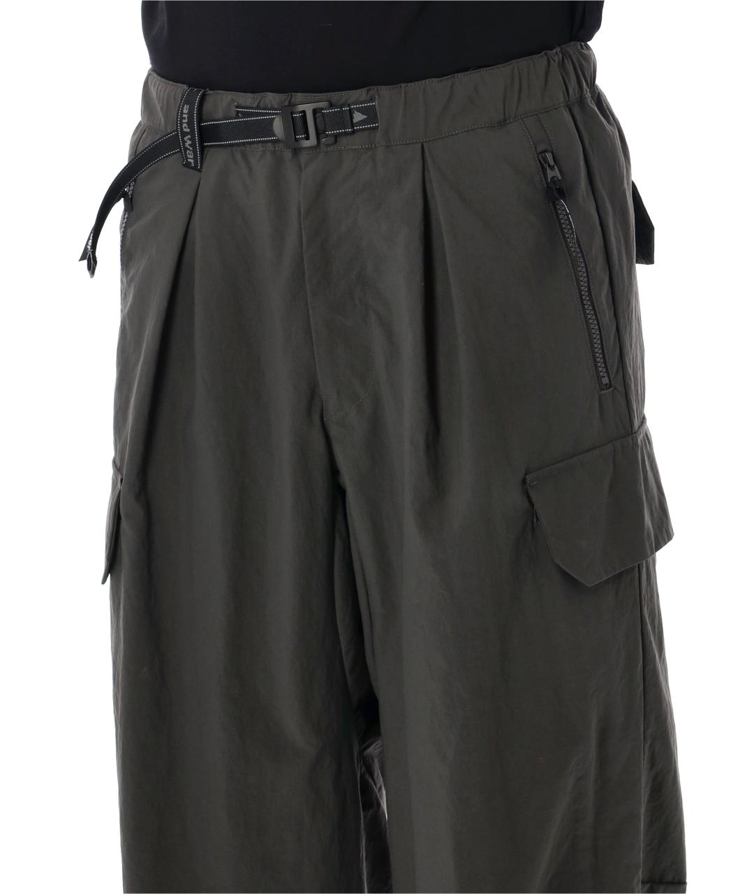 AND WANDER Серые полиамидовые повседневные брюки, фото 3