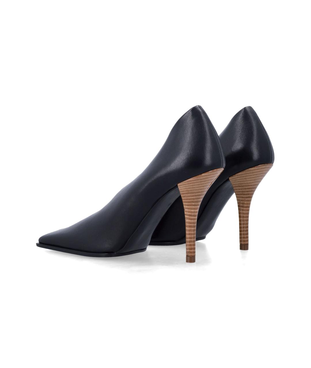 ALAIA Черные кожаные туфли, фото 3