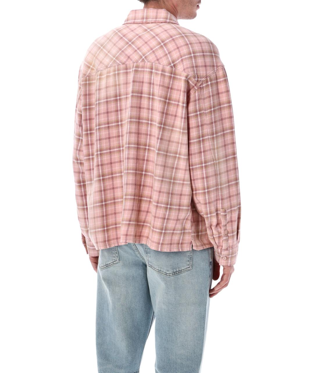 REPRESENT Розовая хлопковая кэжуал рубашка, фото 2