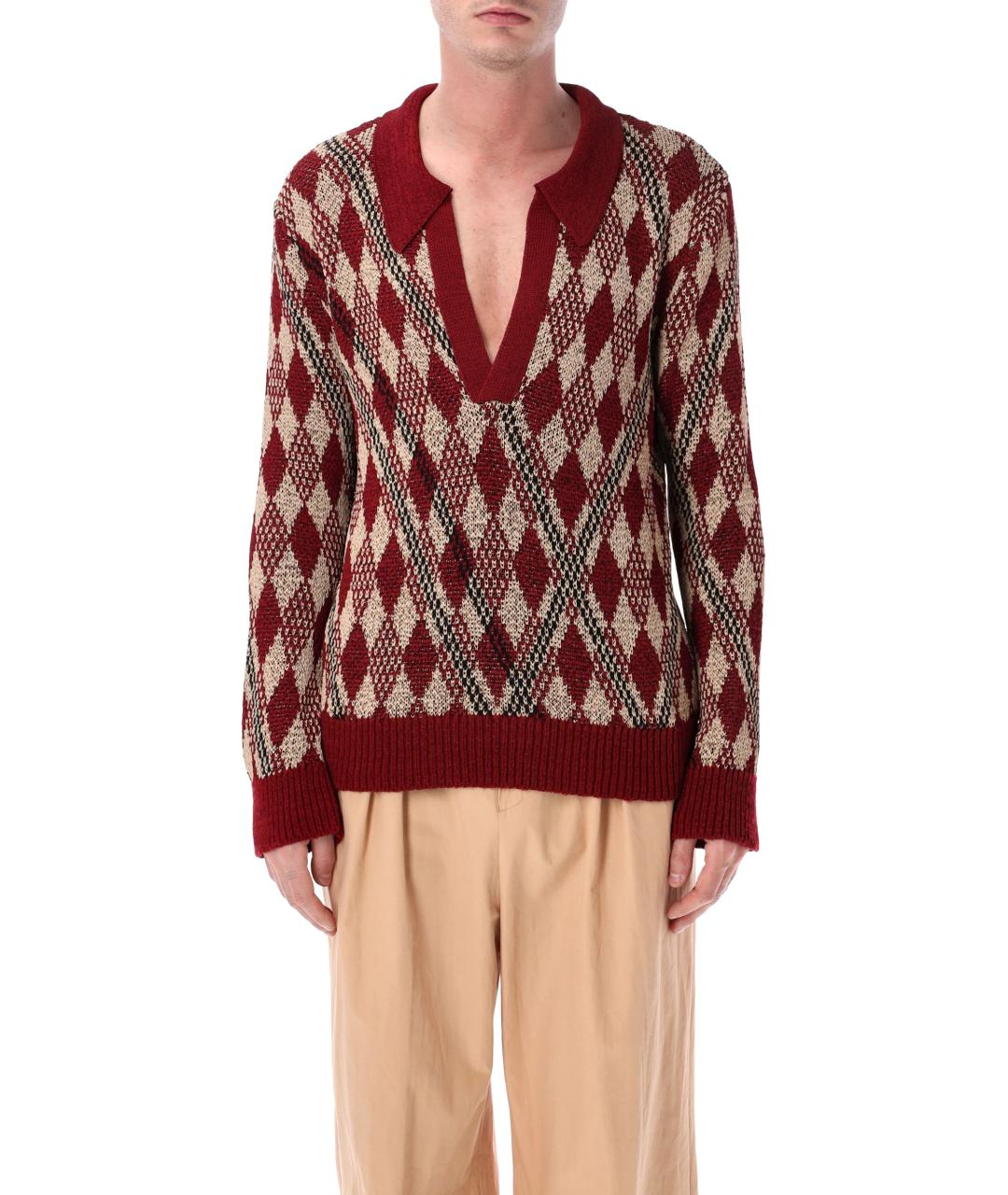 DRIES VAN NOTEN Мульти вискозный джемпер / свитер, фото 1