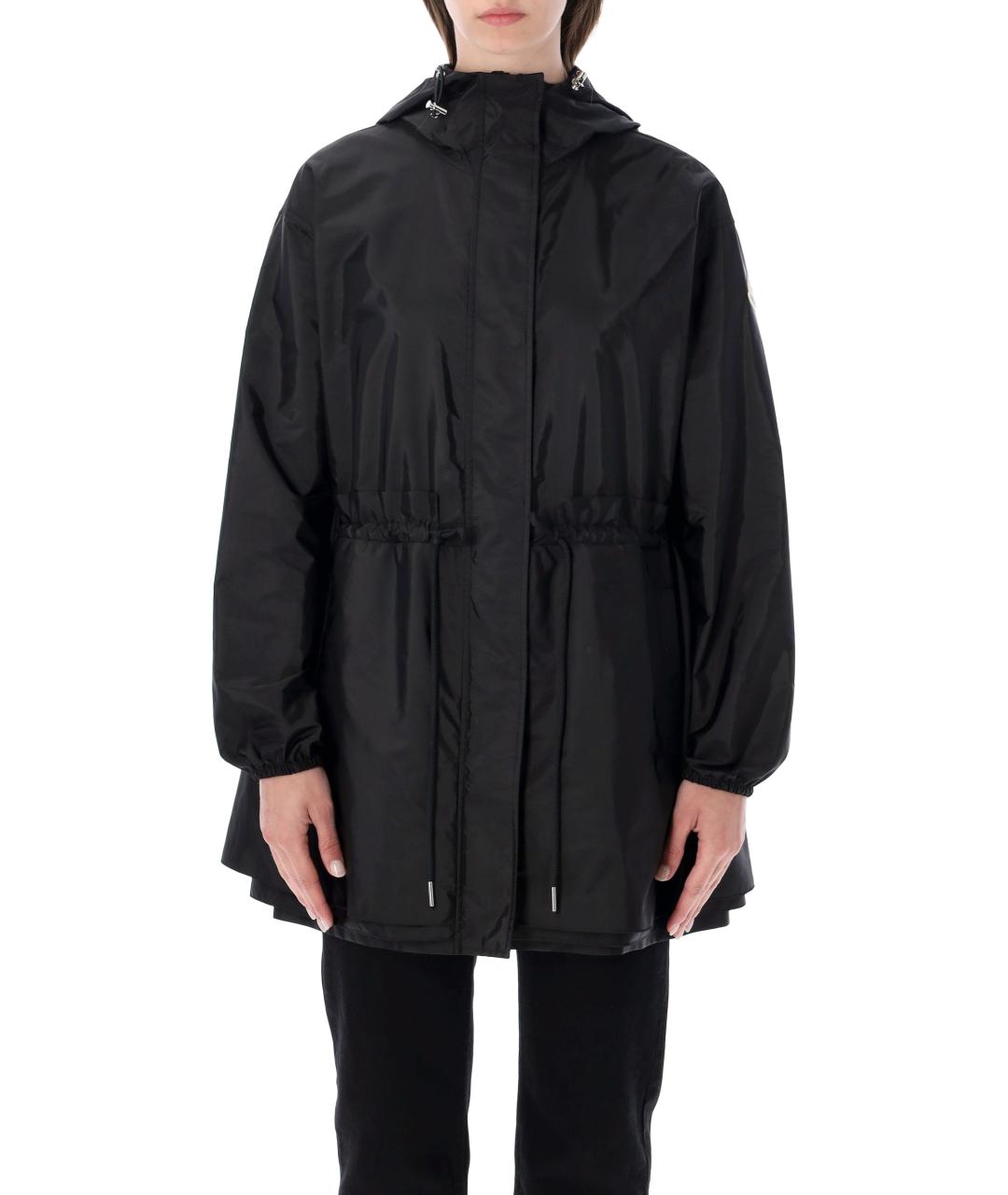 MONCLER Черная полиамидовая куртка, фото 1