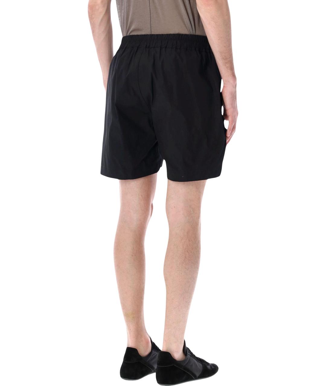 RICK OWENS Черные полиамидовые шорты, фото 2